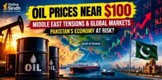 Oil prices near $100 as Middle East tensions affect global markets